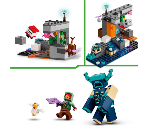 LEGO Minecraft 21274 Spotkanie ze strażnikiem - 1331610 - zdjęcie 4